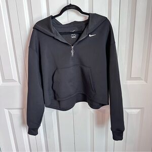 Nike Black Cropped Boxy Sweatshirt
